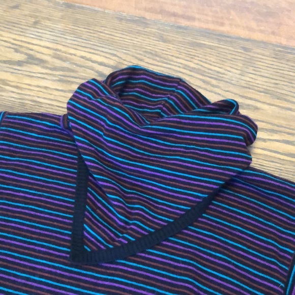 Vintage Liz Claiborne Sweater w/Bandana Collar - Picture 5 of 11